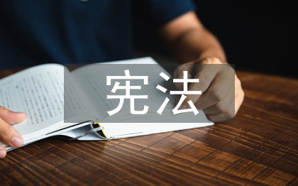 憲法基礎(chǔ)論文