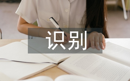 識別技術(shù)論文