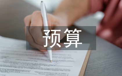 流動資金的預算